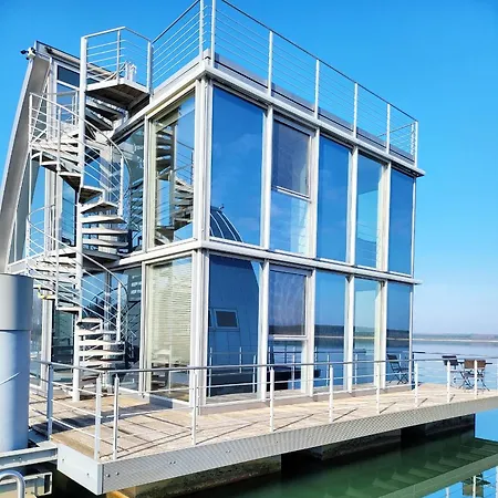 schwimmende Ferienwohnung Sundowner Elsterheide Exterior foto